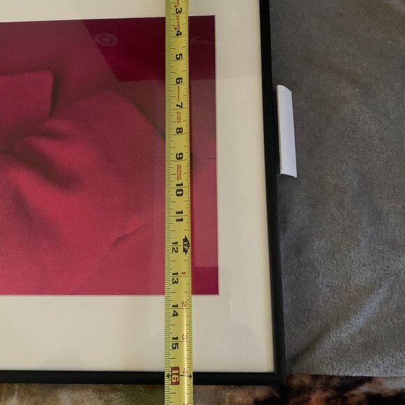 ABSTRACT ART PHOTOGRAPHY PRINT framed & matted IN HER RED COAT - Picture 10 of 12